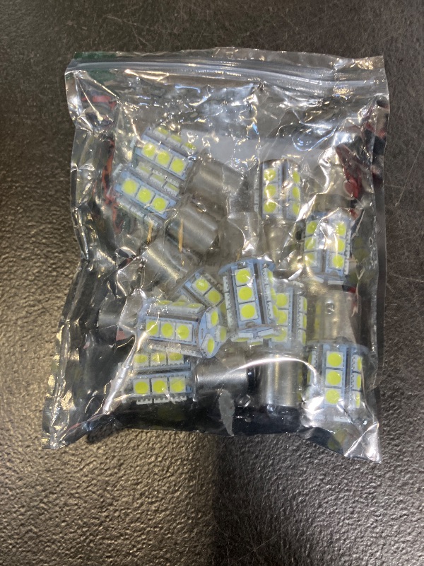 Photo 1 of GIVEDOUA 1157 LED Car Bulb, BAY15D 7528 2057 2357 LED Replacement Light Bulbs for 12V RV Car Camper Trailer Brake Lights, Super Bright 5050 18-SMD 6000K White,?10pcs?