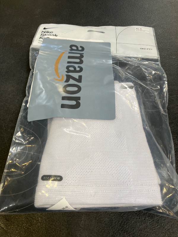 Photo 1 of Nike Streak Dri-Fit Volleyball Knee Pads (White, XS/S)