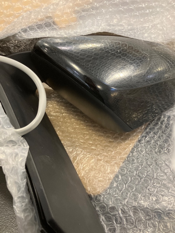 Photo 1 of Right Passenger Side Mirror Compatible with Toyota Sienna 2013-2017 Heated Power Glass Manual Folding Door Mirrors Black 6H5P