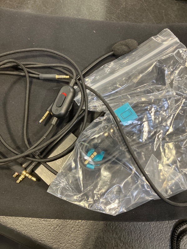 Photo 1 of Logitech G Pro X Wired Gaming Headset: Blue VO!CE Detachable Boom Mic, DTS 7.1, 50 mm Drivers, USB/3.5mm Aux, Spare Memory Foam Ear Pads, USB DAC & Bag Included - Black