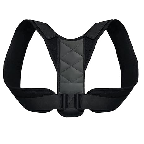 Photo 1 of Posture Corrector for Men and Women for Upper Back Support, Adjustable Back Straightener, Pain Relief in Neck and Shoulder, Invisible under clothes - L