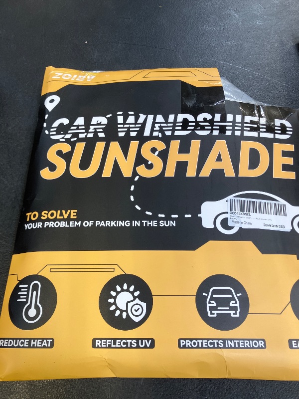 Photo 1 of Sun Shade Sunshade for Chevrolet Chevy Corvette C8 2020-2025 2026 Windshield Cover, 4-Layers Sun Shield 250T Silver Sun Visor Foldable Window Shade Blocks UV Rays Car Accessories