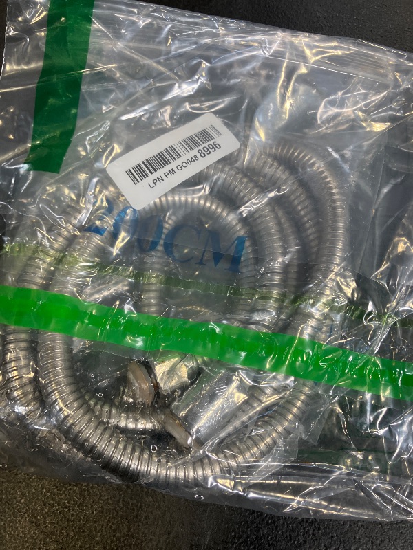 Photo 1 of 79-Inch Stainless Steel Shower Hose, FSDIYU Extra Long Flexible Anti-Kink Handheld Shower Head Hose with Universal G1/2 Insert for Pet Bathing, RV Cleaning, Bidet Hoses Extension Replacement