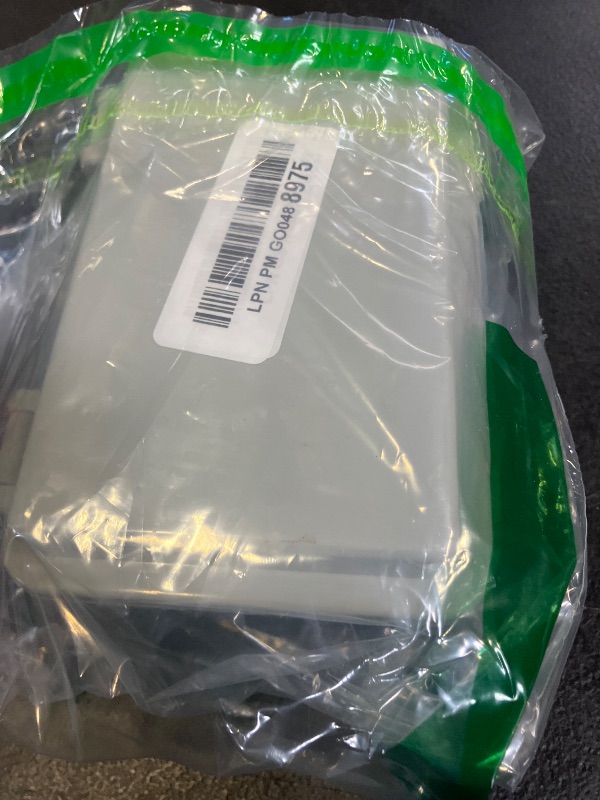 Photo 1 of LMioEtool Junction Box, ABS Plastic, IP65 Waterproof Dustproof Universal Electrical Enclosure, Hinged Shell Outdoor and Indoor Usage Project Box, 5.9"x 3.9"x 2.8"(150x100x70mm), Grey
