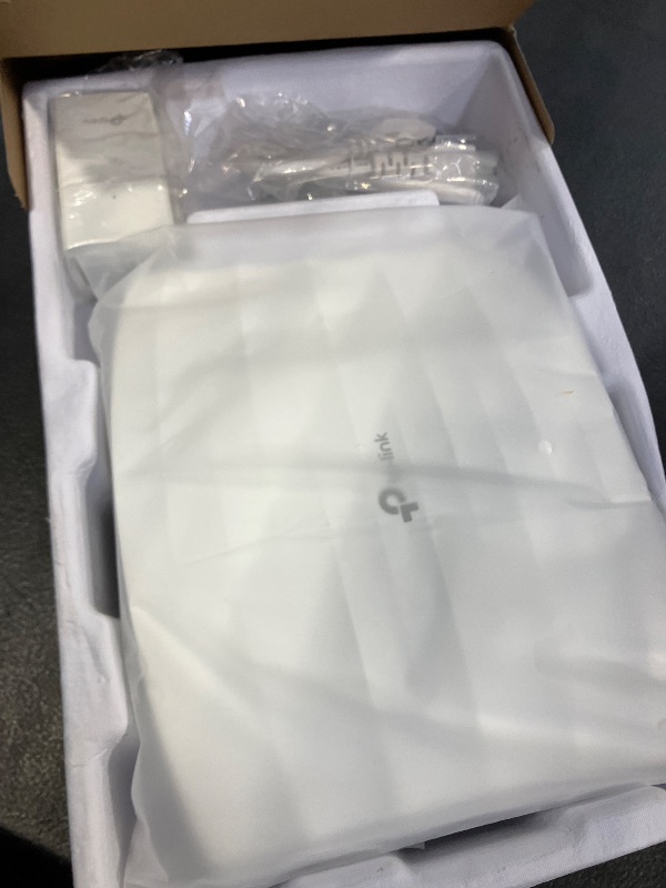 Photo 1 of TP-Link EAP225 Omada AC1350 Gigabit Wireless Access Point Business WiFi Solution w/Mesh Support, Seamless Roaming & MU-MIMO PoE Powered SDN Integrated Cloud Access & Omada App White