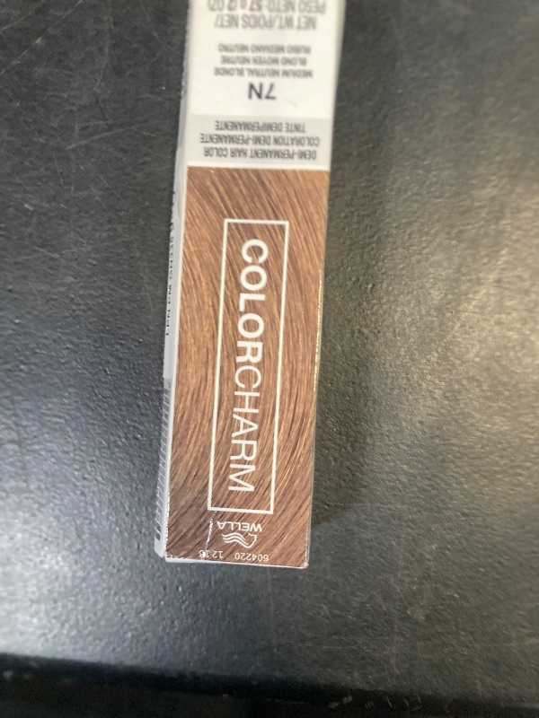 Photo 1 of COLORCHARM Demi Permanent Hair Color 7N Medium Neutral Blonde Gloss, Refresh & Tone 2 Fl Oz
