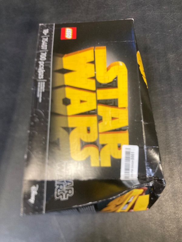 Photo 1 of **OPENED, INCOMPLETE** LEGO Star Wars Brick-Built Star Wars Logo - Building Set for Adults 18+ - Star Wars Gift Idea for Birthdays - Collectible DIY Model Kit - Home Decor Idea for Fans of The Movie Series - 75407