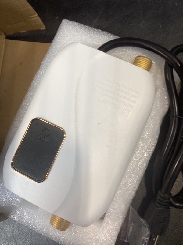 Photo 1 of Tankless Water Heater Electric 110V, 3000W Instant Water Heater Under Sink, On Demand Hot Water Heater Electric with Digital Display, Electric Mini Water Heater for Kitchen Bathroom Washin