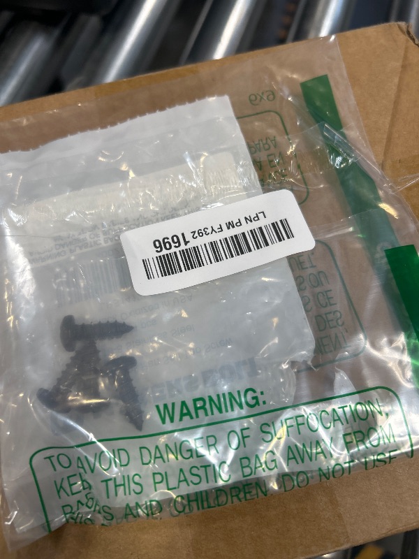 Photo 1 of Stainless Steel License Plate Screws, Rustproof, Black Oxidizied in USA by Makers Bolt (Pack of 4)
