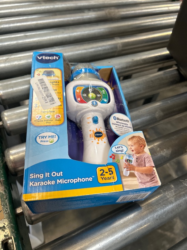 Photo 1 of VTech Sing It Out Karaoke Microphone, White