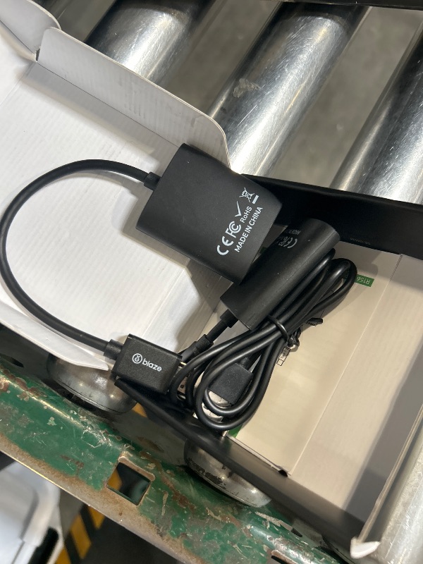 View 2 of biaze USB C Wireless HDMI Transmitter and Receiver, 165 FT/50M Plug & Play Portable 5G+2.4G Extender 4K Decode Input 1080P@60Hz Output for Video and Audio to Monitor from PC/Projector/TV Box