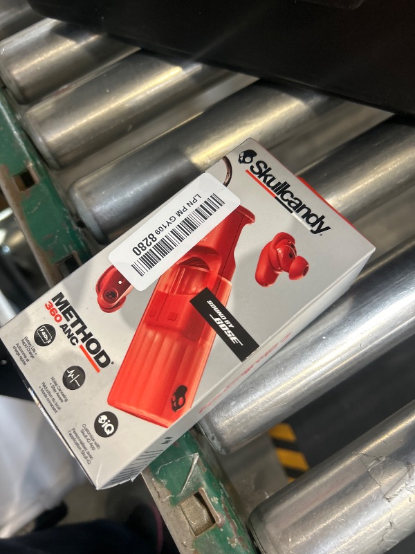 Photo 1 of Skullcandy Method 360 ANC Wireless Earbuds, Sound by Bose, Bluetooth Headphones, Premium Noise Cancelling, Up to 40 Hrs Battery, Sweat and Water Resistant, Microphone for iPhone Android - Plasma