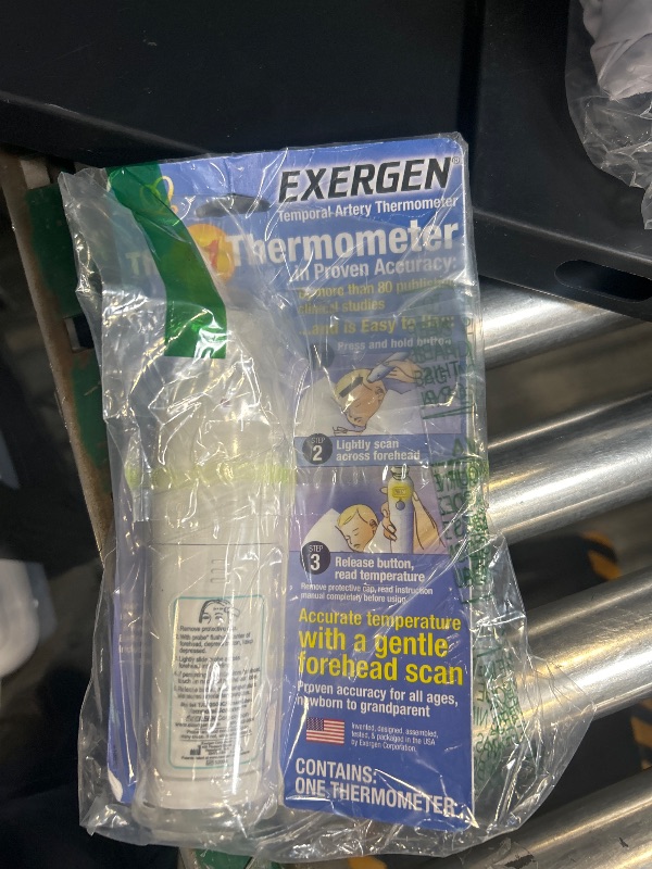 Photo 1 of Exergen Temporal Artery Thermometer