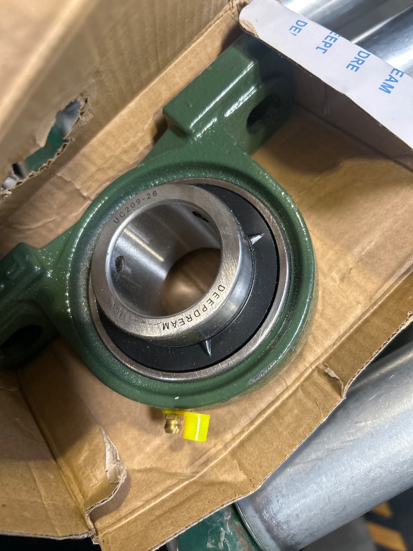 View 2 of 2 Pcs UCP209-26 Pillow Block Mounted Ball Bearing with 1-5/8"(1.625inch) Self Alignment