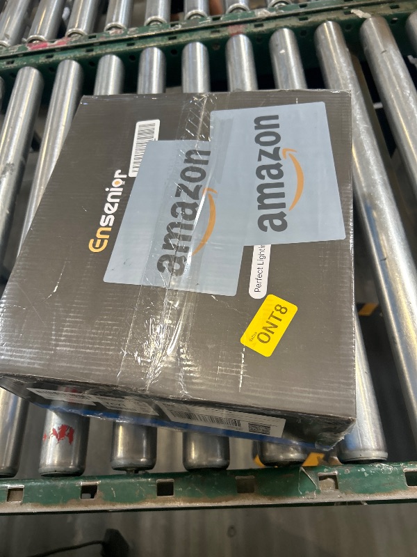 Photo 1 of Ensenior 12 Pack 4 Inch LED Recessed Light, Dimmable, 5000K Daylight, 750LM High Brightness, 9W 120V, 2 Pin, ERL-9X-ETL, Damp Rated, Ultra-Thin Canless Wafer Ceiling Light - ETL & FCC & IC