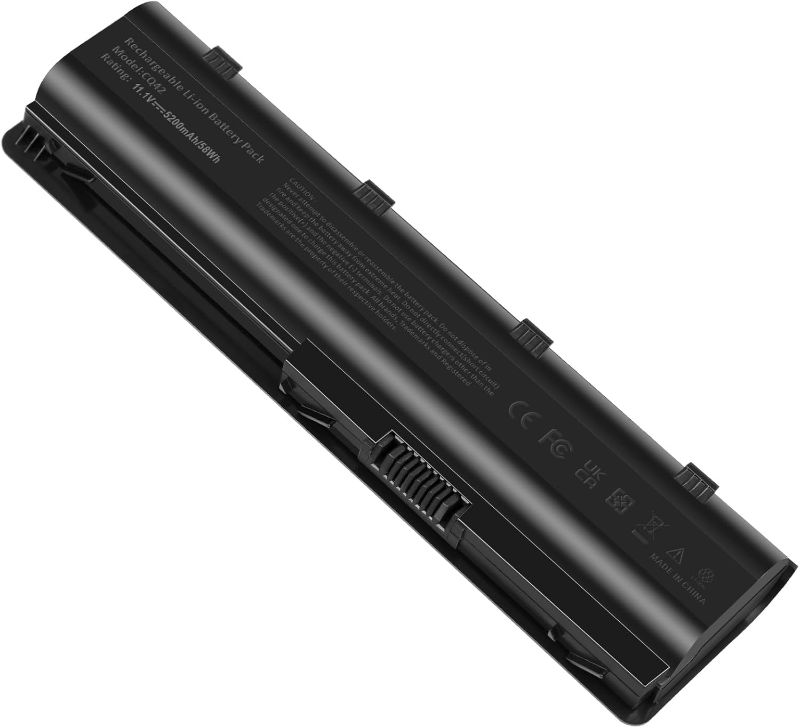 Photo 1 of TREE.NB Replacement Battery for HP Spare 593553-001, fits HP MU06 MU09 Laptop Battery, Compaq Presario CQ32 CQ42 CQ43, Pavilion dm4 g4 g6 g7 DV3-4000 DV5-2000 DV6-3000 COMPAQ 435 436(5200mAh)