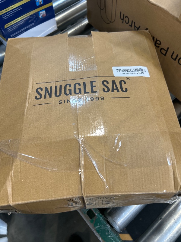 Photo 1 of Snuggle Sac Twin Size Bedding Blankets Luxurious Microfiber, Reversible Super Soft Warm Cozy Blankets Fuzzy Plush Blanket for Bed,Couch,Sofa,Living Room, Grey Stripe,60x80 inches