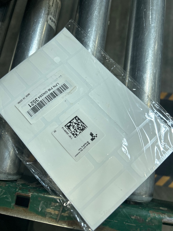 Photo 1 of JIEHENG 170Pcs White Removable Labels for Jars,for Storage Bins,for Food Containers with 2 Liquid Chalk Marker(White)
