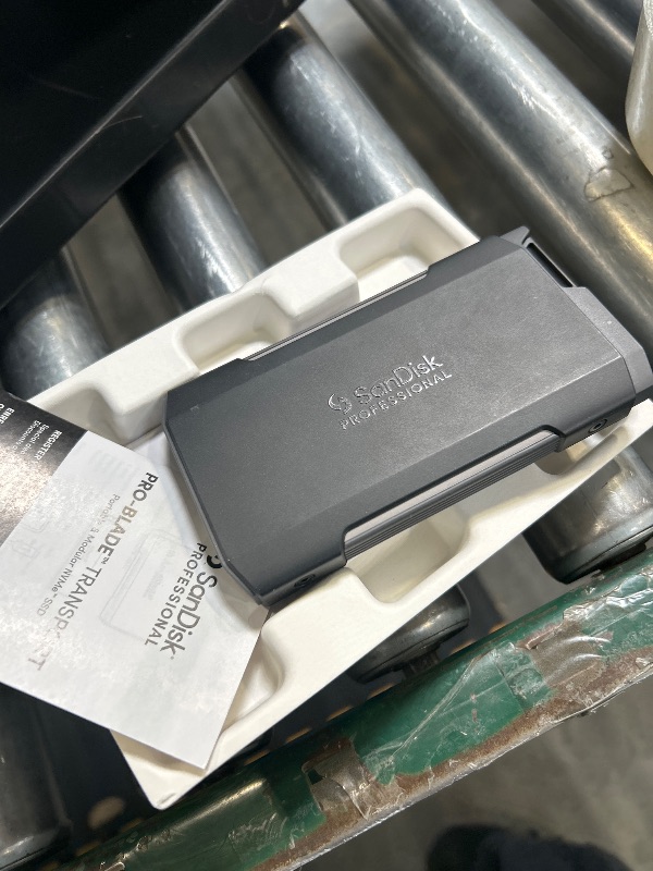 Photo 1 of SANDISK Professional 4TB PRO-Blade Transport - Portable and Modular NVMe SSD, Up to 2000MB/s, USB-C, USB 3.2 gen 2x2, Solid State Drive - SDPM2NB-004T-GBAND