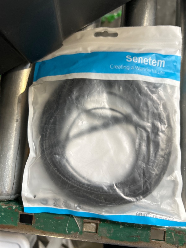 Photo 1 of Senetem Cat 8 Ethernet Cable 20FT, High Speed 40Gbps 2000Mhz Flat Internet Network Patch Cord, RJ45 Shielded Outdoor&Indoor LAN Cable, Compatible for Gaming, PC, PS5/4/3, Xbox, Modem, Router