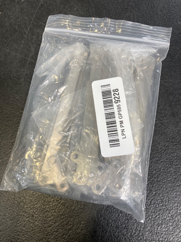 Photo 1 of Rannb Folding Support Hinge Rotatable Furniture Lid Hinge Stay - Pack of 6pcs