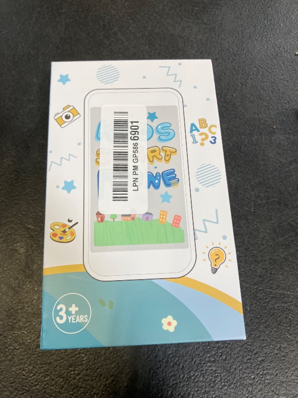 Photo 1 of Kids Smart Phone, 3.97" Touchscreen Learning Toy with Dual Camera, 210+ Games, 190+ Drawing Activities, and 45+ Fun Stickers, 8GB Kids Cell Phone, Perfect Birthday for Ages 3-12