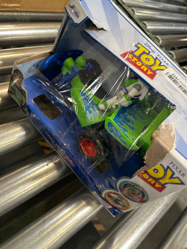 Photo 1 of Jada Toy Story Turbo Buggy RC Buzz Lightyear 1 24 Scale Remote Control Car with Turbo Boost 2.4GHz USB Rechargeable Toys