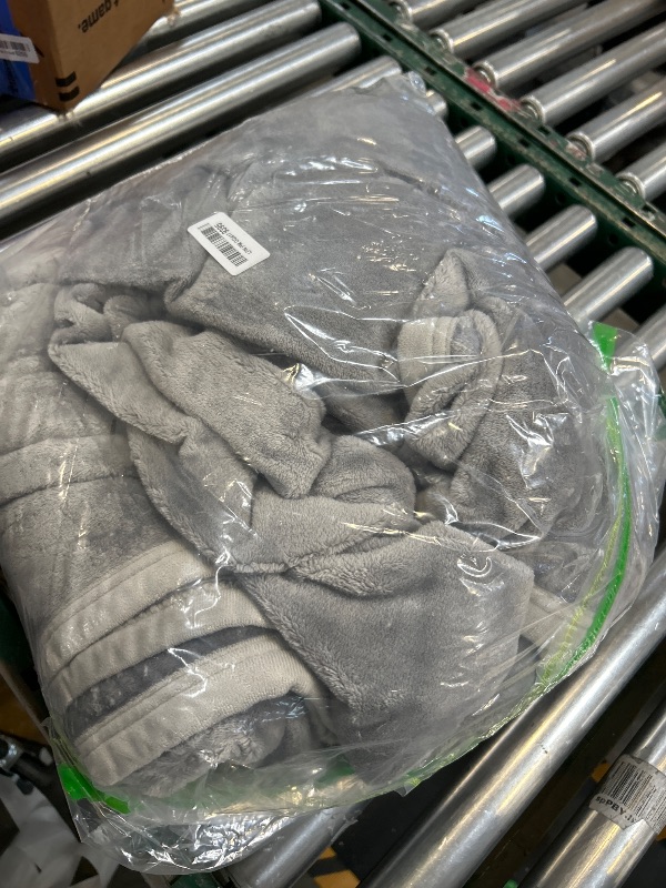 Photo 1 of Soft Blanket Warm Fuzzy Microplush Lightweight Thermal Fleece Blankets for Couch Bed Sofa,California King102X108Inch,Gray