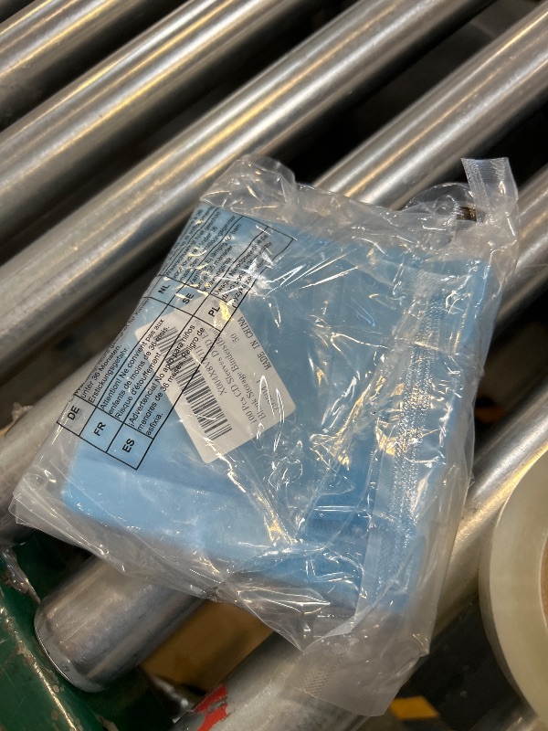 Photo 1 of 100 Pcs CD Sleeves DVD Envelopes, Standard Two-Sided Clear CD Sleeve case with Drop-Proof Closure for DVD Storage Binders with Non-Woven Fabric for Blank Storage Binders(Blue)