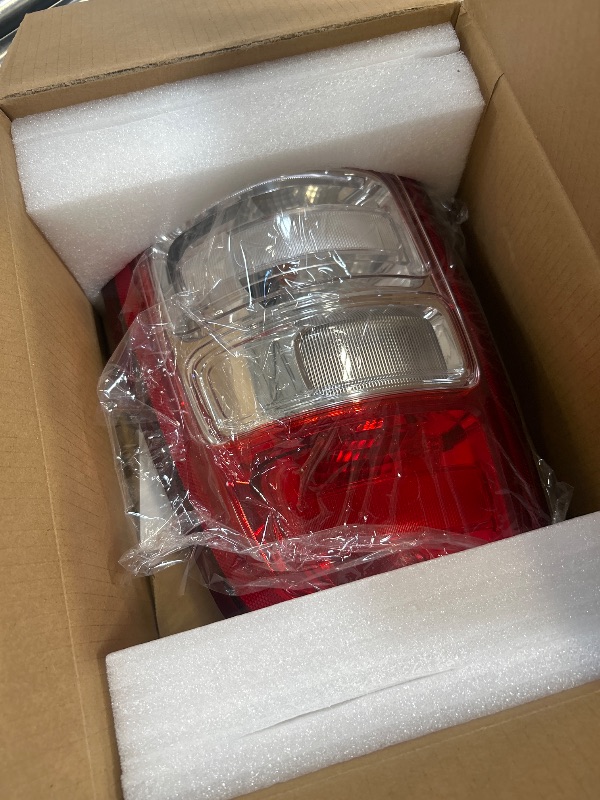 Photo 1 of Dasbecan Tail Light Assembly Halogen Compatible With Dodge Ram 2500 3500 2019-2023 2024 Rear Lamp Right Passenger Side 68361714AE