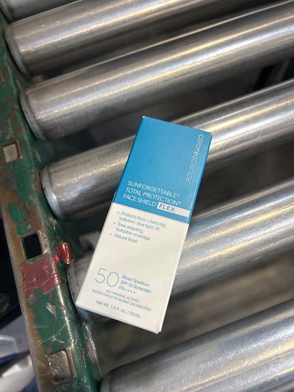 Photo 1 of Colorescience 50 to 70 SPF Total Protection Face Shield Flex SPF 50, Zinc Oxide Formula, Tan, 1.8 fl. oz.