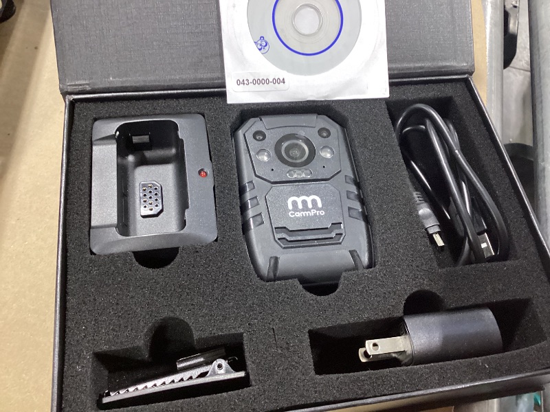 Photo 1 of 1296P HD Police Body Camera,64G Memory,CammPro I826 Premium Portable Body Camera,Waterproof Body-Worn Camera,Night Vision,GPS for Law Enforcement Recorder,Security Guards,Personal Use1