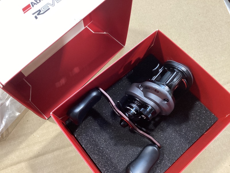 Photo 1 of Abu Garcia Revo 5 SX RKT Low Profile Fishing Reel, Right Handle Position, X2-Craftic Alloy Frame & Asymmetrical Body Design, Durable, Lightweight Fishing Reels
