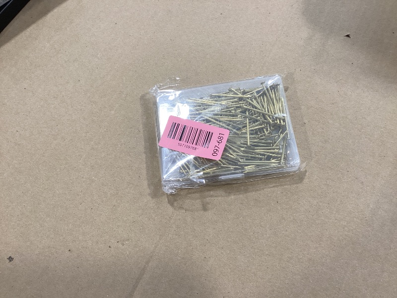 Photo 1 of Mr. Pen- Hardware Nails, 240 pcs, 1.5 Inches, Gold, Small Nails for Hanging Pictures, Finishing Nails, Wall Nails for Hanging, Pin Nails, Hardware Nails, Assorted Nails, Galvanized Nails Bulk