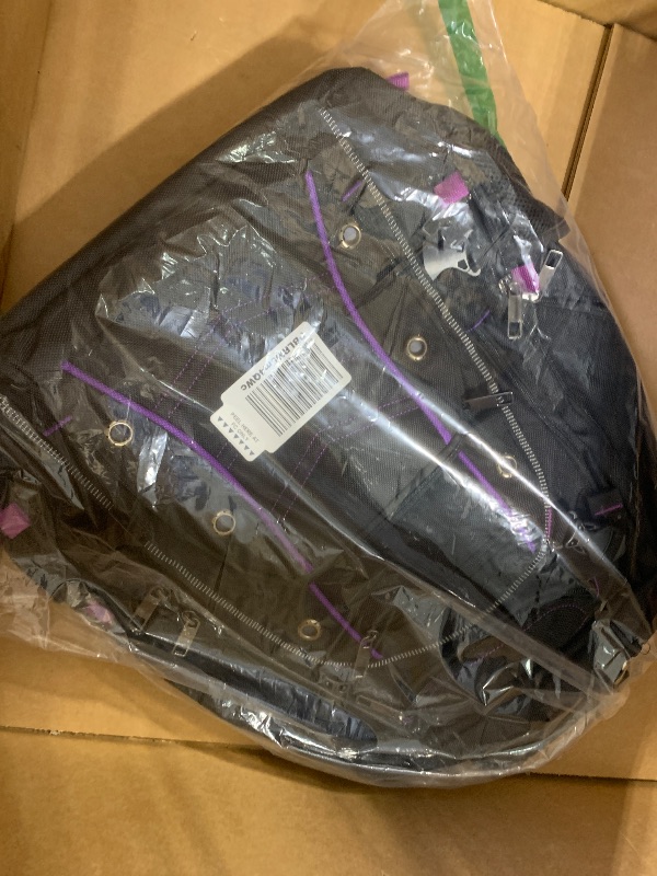 Photo 1 of VECKUSON Unisex 18.4 Inch Laptop Backpack, Purple Rfid, For College Students And Adults