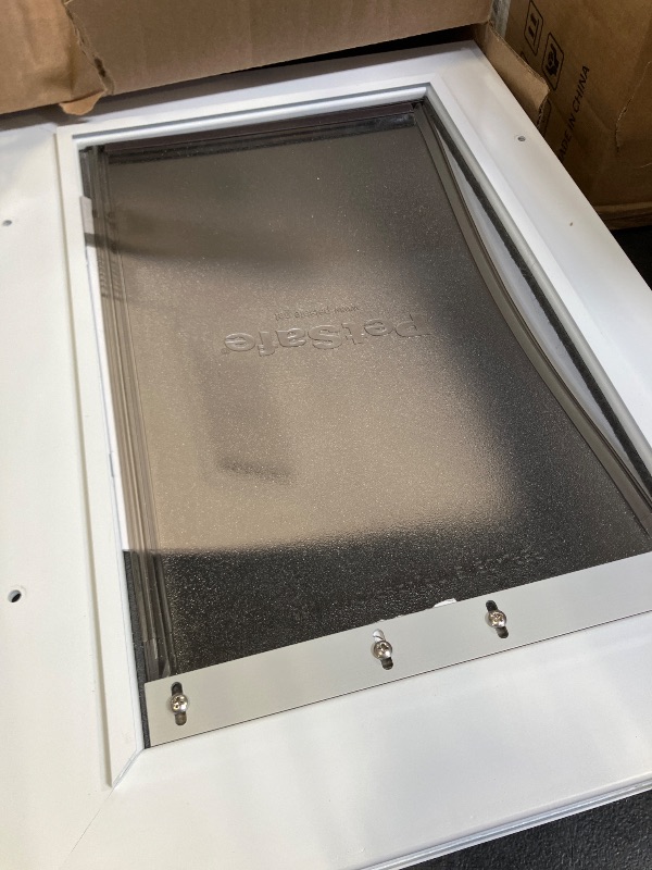 Photo 1 of PetSafe Never Rust Wall Entry Pet Door - Telescoping Frame - Insulates Better Than Metal, Energy Efficient - Interior & Exterior, Weatherproof, Easy to Install & Clean - M