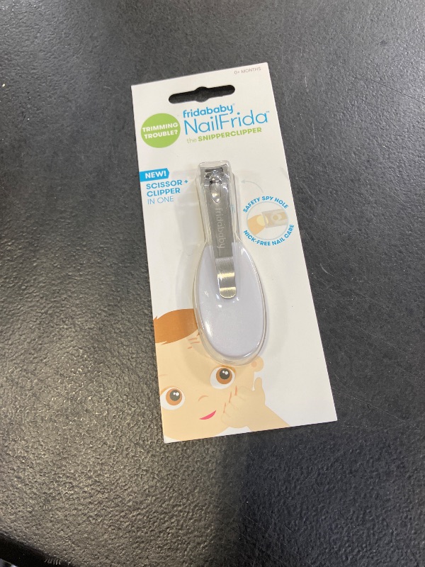 Photo 1 of Frida Baby NailFrida The SnipperClipper, Baby Nail Clipper, Infant Nail Clipper for Baby with Safety Spyhole, for Newborns and up