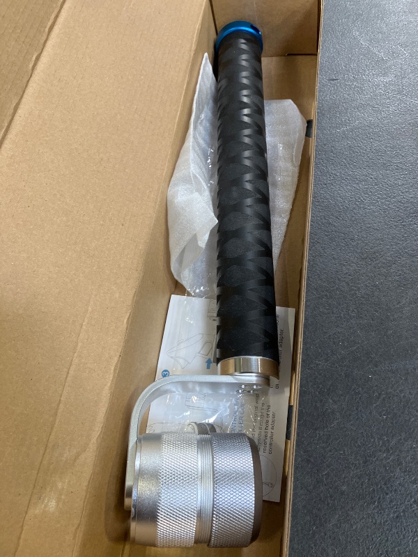 Photo 1 of VR Cricket Bat Attachment for iB Cricket - Aluminum Short Cricket Bat Handle Accessory Compatible with Meta Quest 3/3s, Q 2 and Q Pro Enhance Immersive VR Game Experience