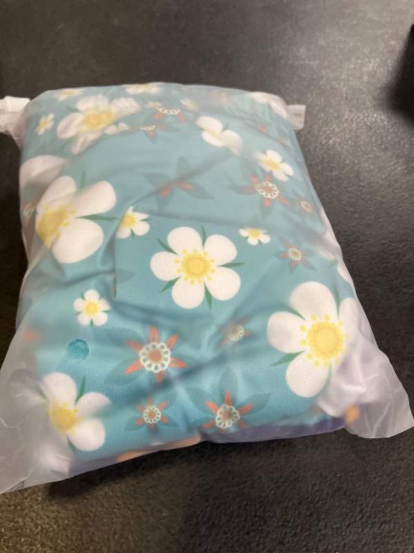 Photo 1 of Pet Soft Washable Female Diapers (3 Pack) Female Dog Diapers, Comfort Reusable Doggy Diapers for Girl Dog in Period Heat (Cute Flower, S)