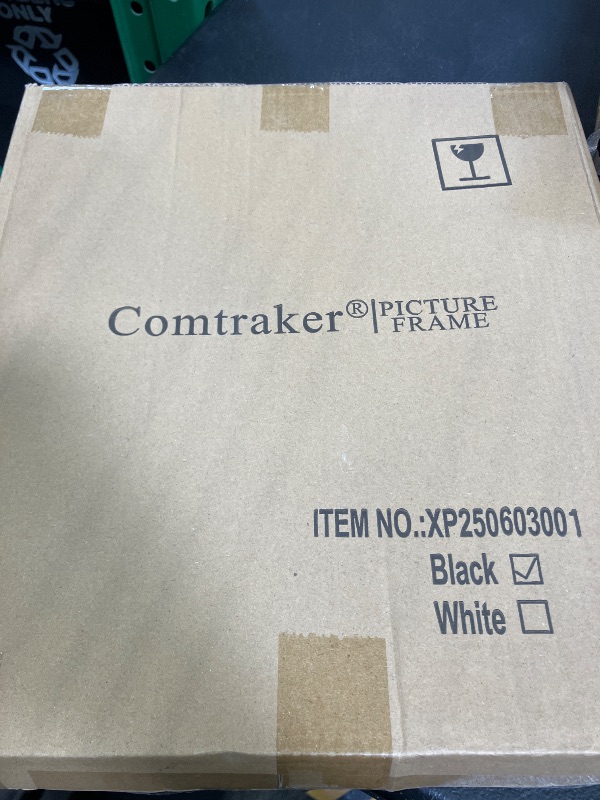 Photo 1 of Comtraker Polaroid Picture Frame Collage for 2x3 Instax Mini Film - 12 Openings, Black Photo Wall Display (black, 13.85×12.6)