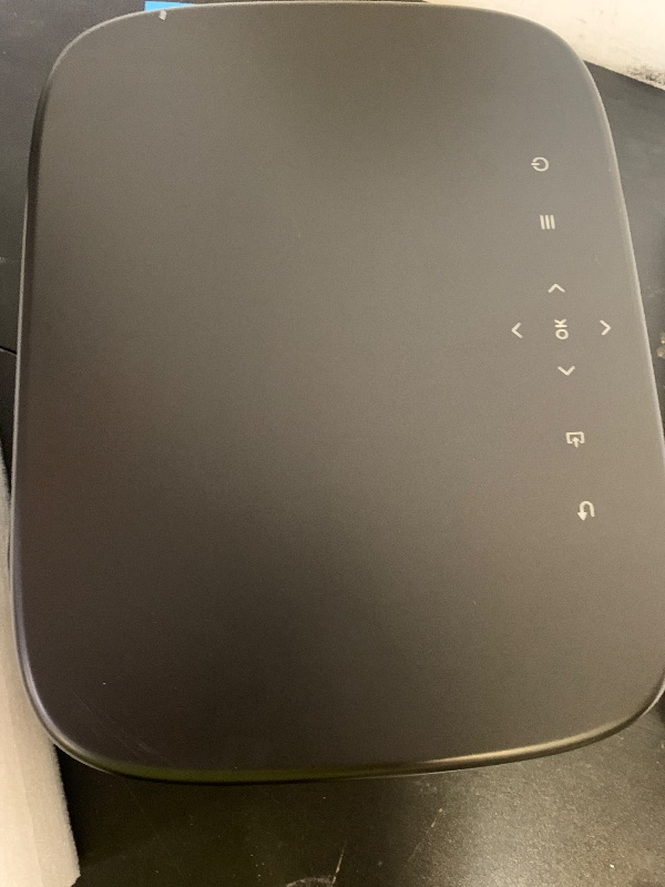 Photo 1 of Alvar Smart Projector 2026 Upgraded, 2500 ANSI, 4K Supported, Built in NetfIix App, DoIby Audio & 50W Speakers, Auto Focus, WiFi 6, Bluetooth 5.3, Home Theater & Outdoor Movie Projector, Black