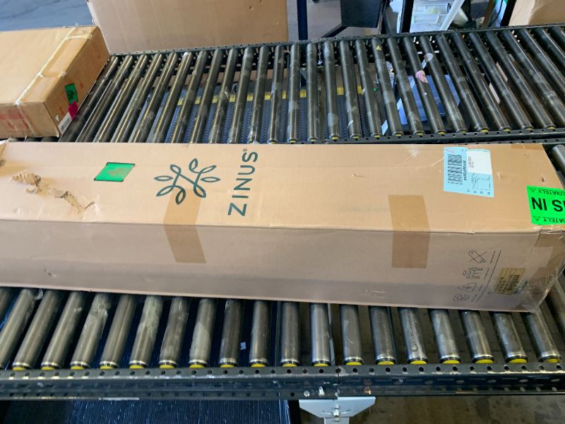 Photo 1 of Zinus 12 Inch Queen Green Tea Memory Foam Mattress [New Version], Fiberglass Free, Medium Firm Feel, Zoned Pressure Relief, Certified Safe Foams & Fabric, Mattress in A Box