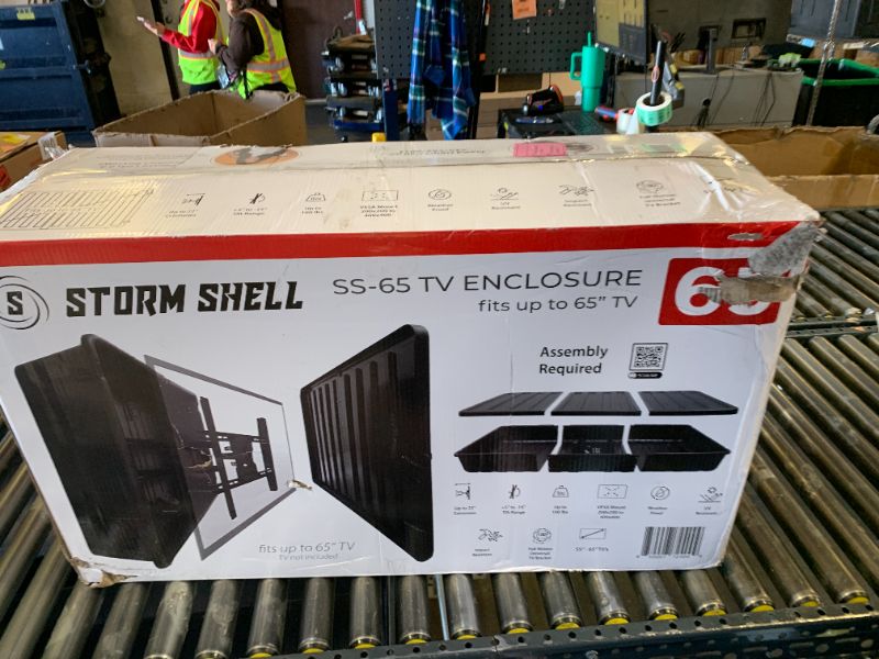 Photo 1 of Storm Shell SS-65 Outdoor TV Enclosure, 56-65 inch, Black