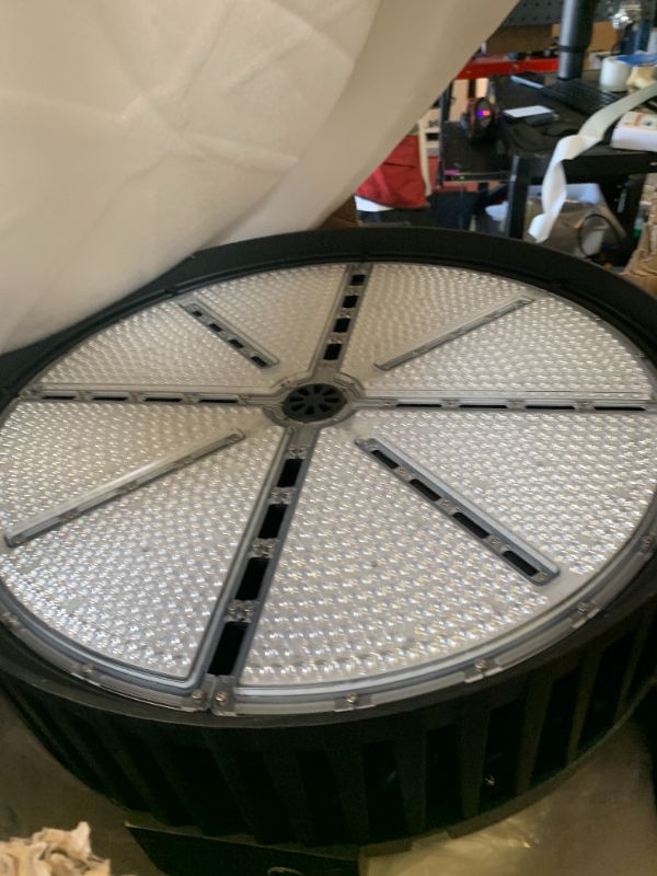 View 3 of dephen 1200W LED Stadium Lights - 168,000Lumens 5000K Commercial Sportlight, 30 Degree Arena Lamp, 0-10V Dimmable IP65 Outdoor Flood Lighting, 120-277Vac,10KV Surge,Bracket Mount,UL-Listed