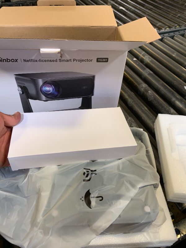 Photo 1 of [2000 ANSI/Auto Focus & Keystone/Built-in APP] 4K Outdoor Projector with Wifi and Bluetooth, Smart Portable Projector with Built in Apps YouTube/PrimeVideo & Dolby, Home Theater Projector with HDR10+