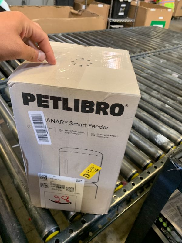 Photo 1 of PETLIBRO Automatic Cat Feeder, 5G WiFi Automatic Dog Feeder with Freshness Preservation, 5L Timed Cat Feeders with Low Food Sensor, Up to 10 Meals Per Day, Granary Pet Feeder for Cats/Dogs