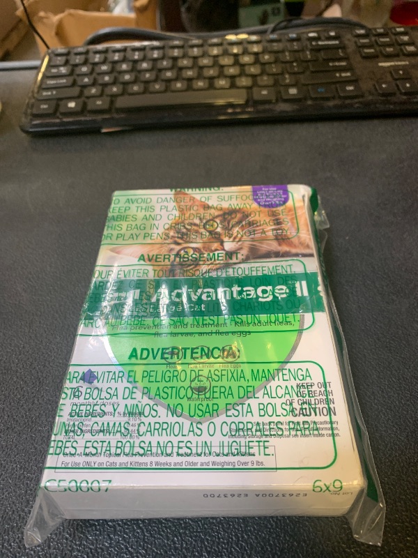 Photo 1 of Advantage II Large Cat Vet-Recommended Flea Treatment & Prevention | Cats Over 9 lbs. | 6-Month Supply