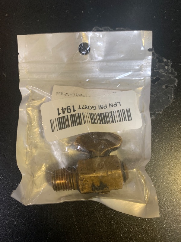 Photo 1 of Nigo Industrial Co. Air Brake Air Tank Drain Cock Ground Plug Shutoff (1/4" NPT Male)