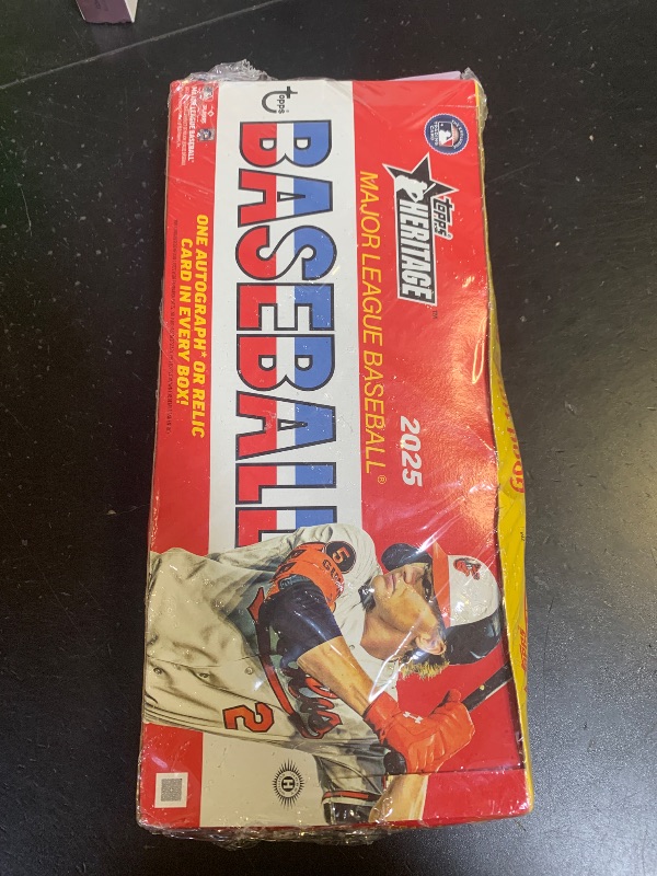 Photo 1 of 2025 Heritage Baseball Hobby Box by Topps