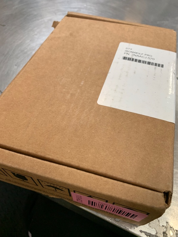 Photo 1 of Seagate IronWolf Pro 4TB NAS Internal Hard Drive HDD – 3.5 Inch SATA 6Gb/s 7200 RPM 128MB Cache for RAID Network Attached Storage, Data Recovery Service – Frustration Free Packaging (ST4000NEZ01)